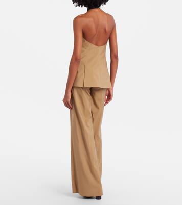 Weite Hose Bronte aus Wolle und Seide | Max Mara