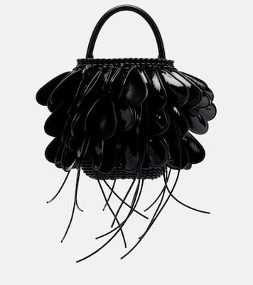 Shell Small leather bucket bag | Loewe