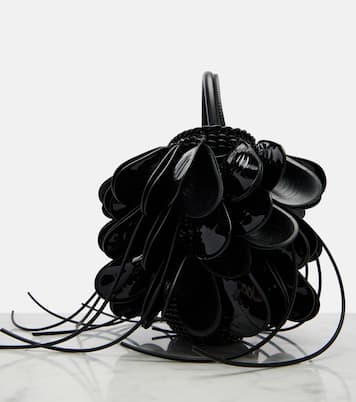 Shell Small leather bucket bag | Loewe