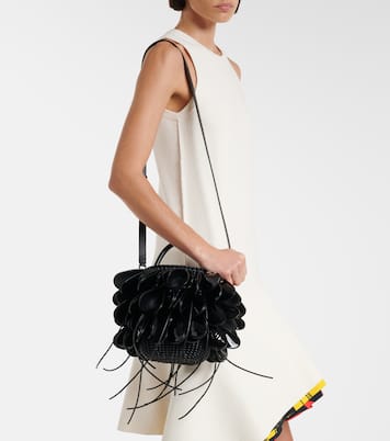 Shell Small leather bucket bag | Loewe