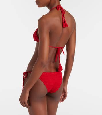 Crochet cotton bikini top | Anna Kosturova