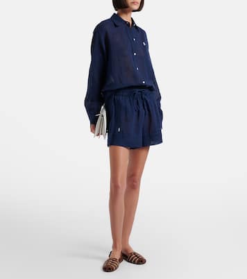 Cotton and linen shorts | Polo Ralph Lauren