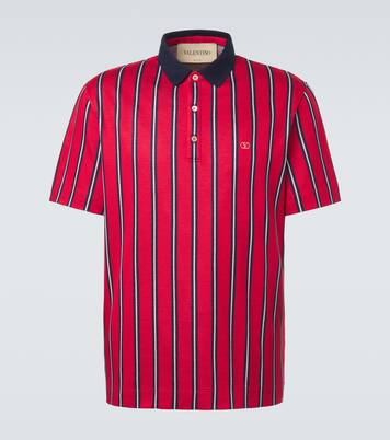 Polo VLogo à rayures | Valentino