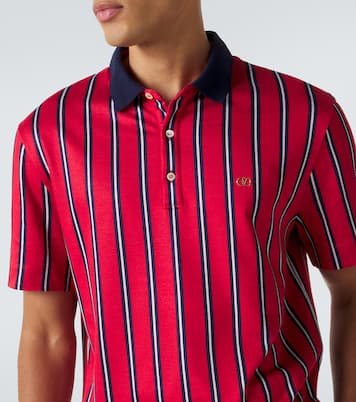 Polo VLogo à rayures | Valentino