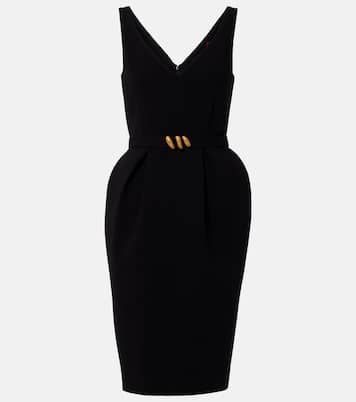 Robe midi en cady | Max Mara