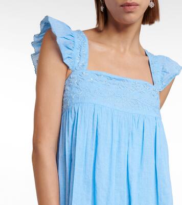 Robe Baby Doll brodée en coton | Juliet Dunn