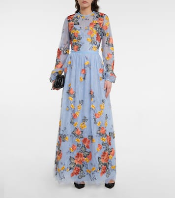 Robe Liana aus Spitze | Costarellos