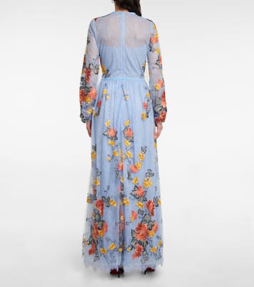 Robe Liana aus Spitze | Costarellos