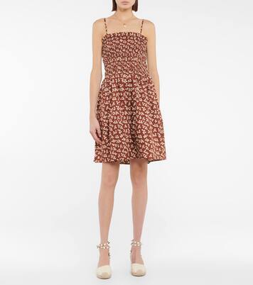 Robe imprimée en coton | Tory Burch