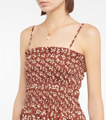 Robe imprimée en coton | Tory Burch