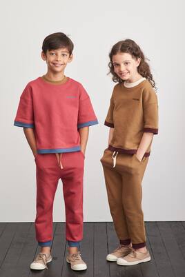 Garrya cotton sweatpants | Caramel