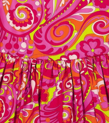 Robe imprimée en coton | Dolce&Gabbana Kids