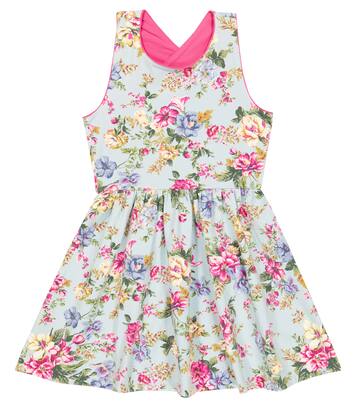 Floral cotton-blend dress | Polo Ralph Lauren Kids