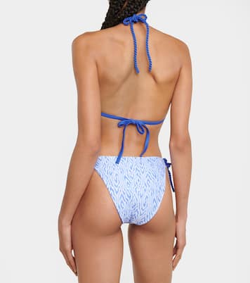 Haut de bikini Ibiza imprimé réversible | Heidi Klein