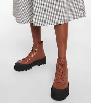 City lace-up ankle boots | Proenza Schouler