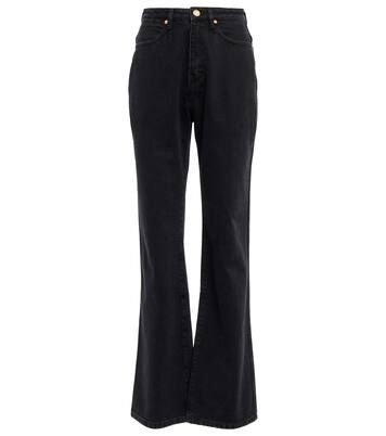 Fulham high-rise straight jeans | Joseph
