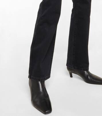 Fulham high-rise straight jeans | Joseph