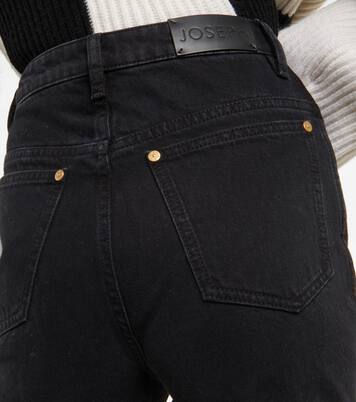 Fulham high-rise straight jeans | Joseph