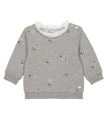 Baby embroidered cotton sweatshirt | Tartine et Chocolat