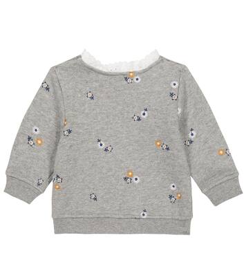 Baby embroidered cotton sweatshirt | Tartine et Chocolat