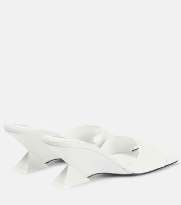 Pantoletten Cheope aus Leder | The Attico