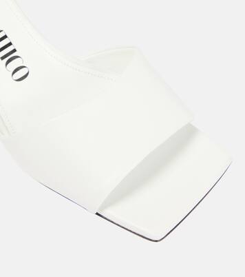 Pantoletten Cheope aus Leder | The Attico