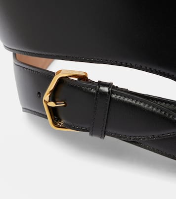 Cintura in pelle con cut-out | Alaïa