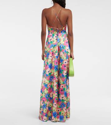 Bedrucktes Maxikleid | Rotate