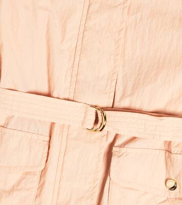 Belted technical parka | Chloé Kids