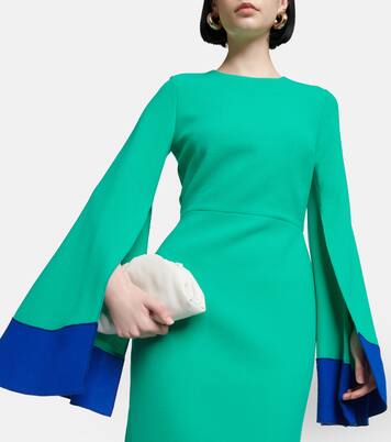 Robe midi en laine | Roksanda