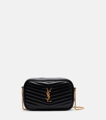 Lou Mini leather crossbody bag | Saint Laurent