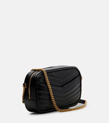 Lou Mini leather crossbody bag | Saint Laurent