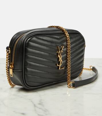 Lou Mini leather crossbody bag | Saint Laurent