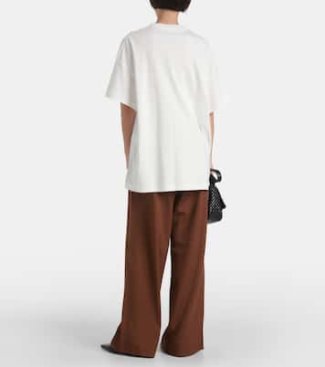 T-Shirt aus Baumwoll-Jersey | Wardrobe.NYC