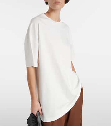 T-Shirt aus Baumwoll-Jersey | Wardrobe.NYC