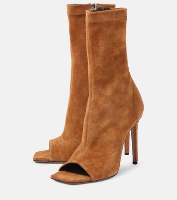 Ankle Boots Amanda aus Veloursleder | Paris Texas