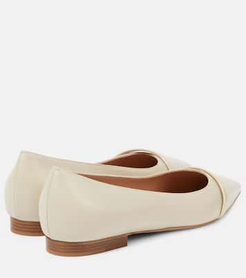 Jhene leather ballet flats | Malone Souliers