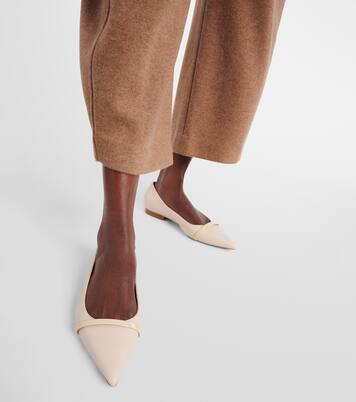 Jhene leather ballet flats | Malone Souliers
