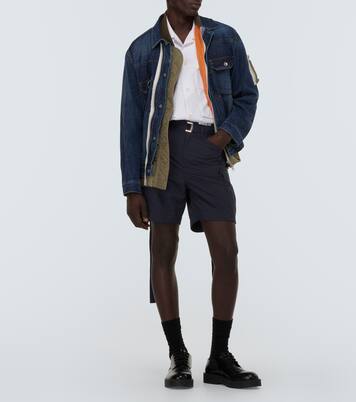 Taffetta Bermuda shorts | Sacai
