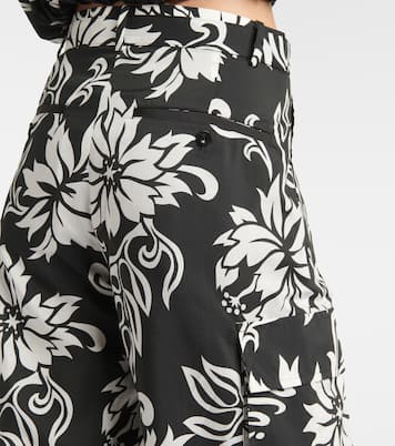 Weite High-Rise-Hose | Sacai