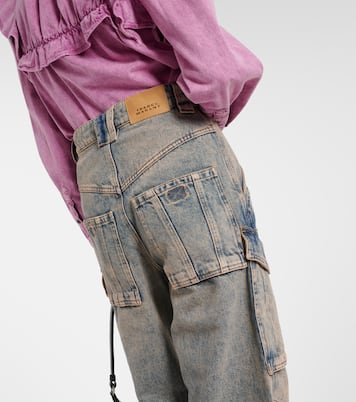 High-Rise Cargo-Jeans Heilani | Marant Etoile