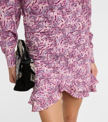 Minifalda Milendi de mezcla de seda | Isabel Marant