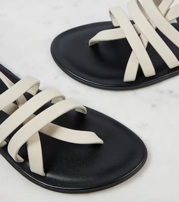 Slingback-Sandalen Line aus Leder | The Row