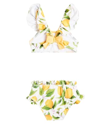 Palermo printed ruffled bikini | Suncracy