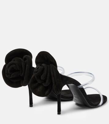 Sandalen aus Veloursleder | Magda Butrym