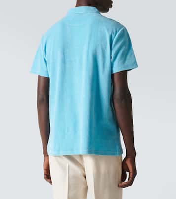 Phoenix cotton-blend terry polo shirt | Vilebrequin