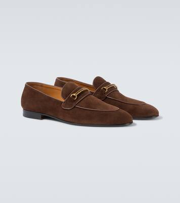 Mocasines Liam de ante con cadena | Tom Ford