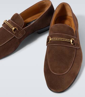 Mocasines Liam de ante con cadena | Tom Ford