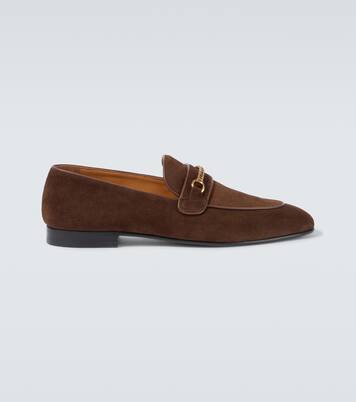 Mocasines Liam de ante con cadena | Tom Ford