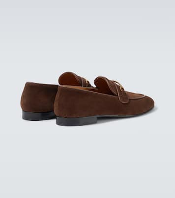 Mocasines Liam de ante con cadena | Tom Ford